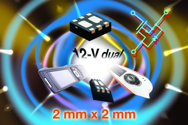 双路12V P沟道TrenchFET功率MOSFET --- SiA975DJ