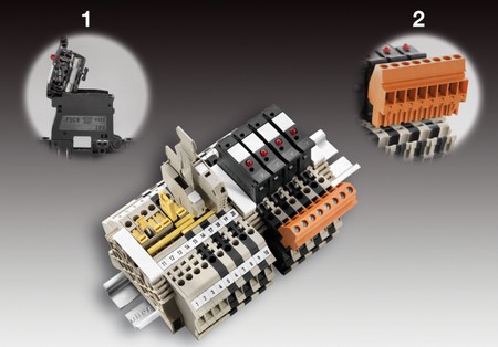 接线端子简化电气系统的配置