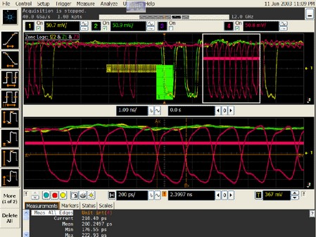 安捷伦推出业界首个用于示波器的GDDR5 一致性测试工具