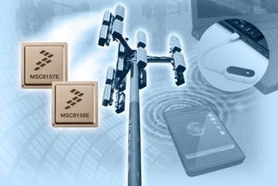 飞思卡尔DSP系列提供下一波无线基站部署所需的新性能级别