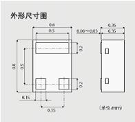 世界最小的晶体管封装“VML0806”开始量产