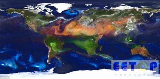 超级计算机建模地球大气层 提高天气预报精度