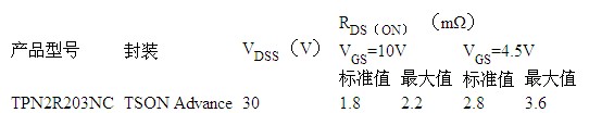 东芝MOSFET