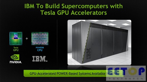 NVIDIA、IBM一起玩超级计算机