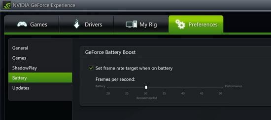 NVIDIA Battery Boost测试：电池寿命提高42%