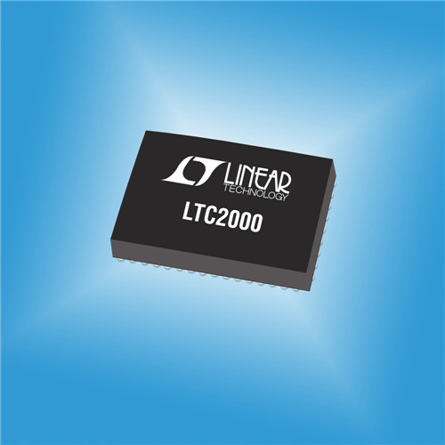 Linear 推出 16 位 2.5Gsps 数模转换器 (DAC) LTC2000