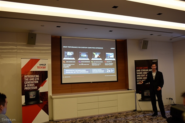 AMD第六代APU发布:能耗降40% 异构计算