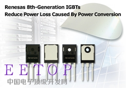 Renesas 8th-Generation IGBTs: G8H Series