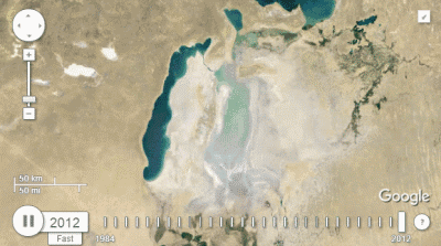 惊人动图：仅仅32年 人类把地球折腾得面目全非