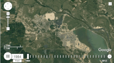 惊人动图：仅仅32年 人类把地球折腾得面目全非