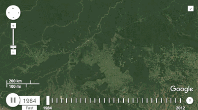 惊人动图：仅仅32年 人类把地球折腾得面目全非