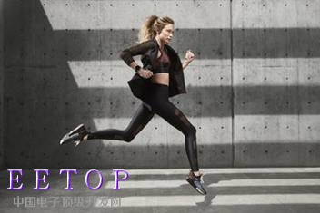 Misfit全新智能手表模特跑步图