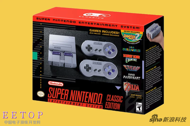 超级任天堂SNES游戏机
